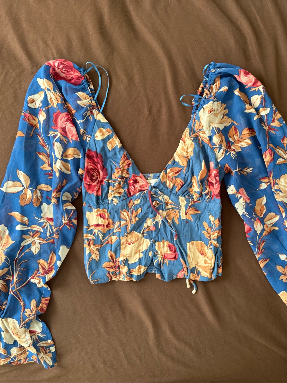 Urban Outfitters  Floral Blouse